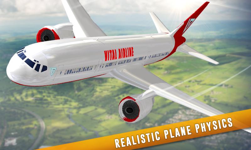 Airplane Flight Airport Rescue