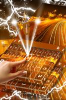 Golden Lights Keyboard For Huawai