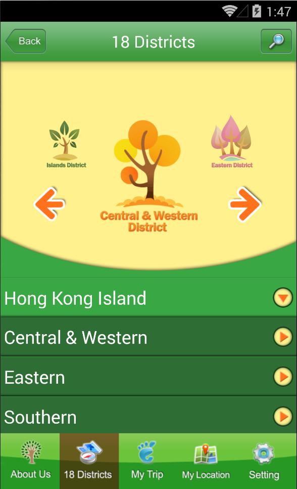 Tree & Landscape Map