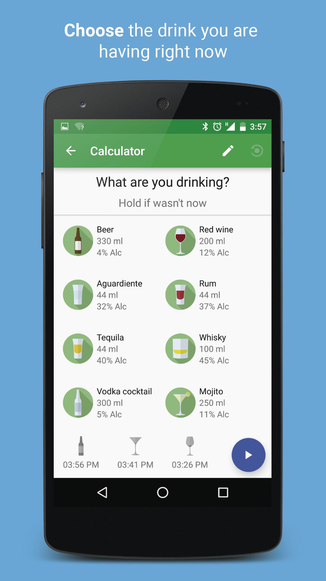Cautoh - BAC Calculator & Alcohol Tracker
