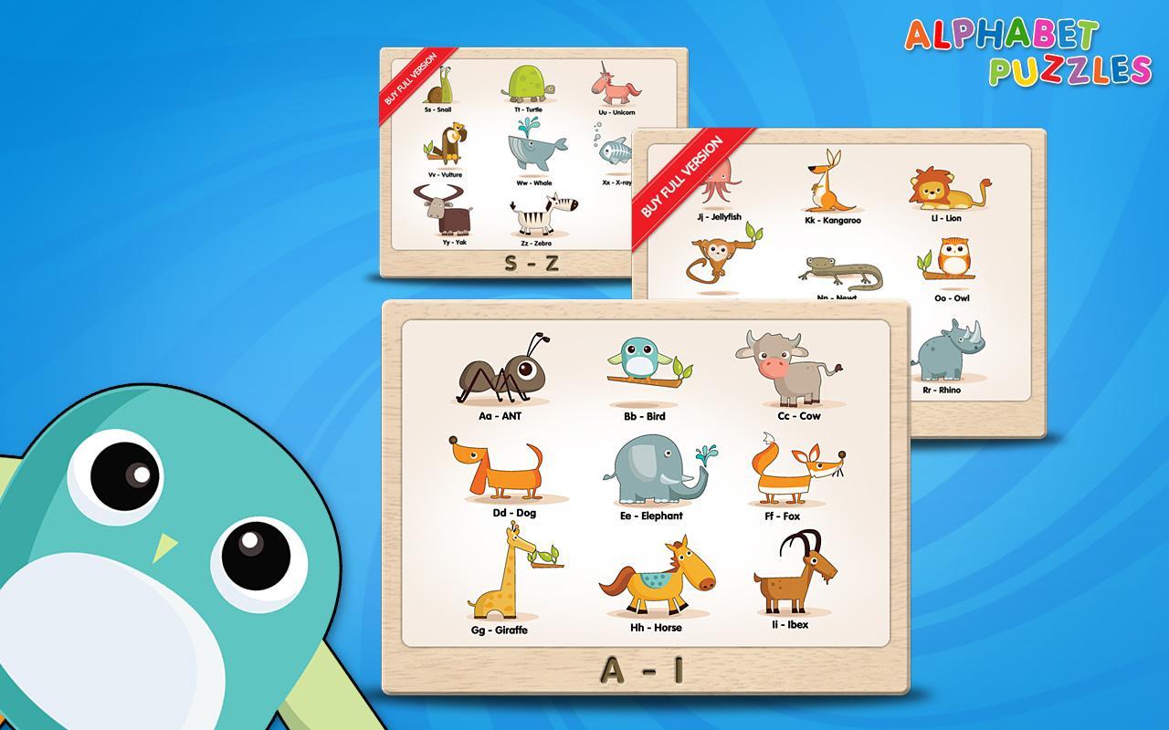 Kids ABC Alphabet Puzzles Lite