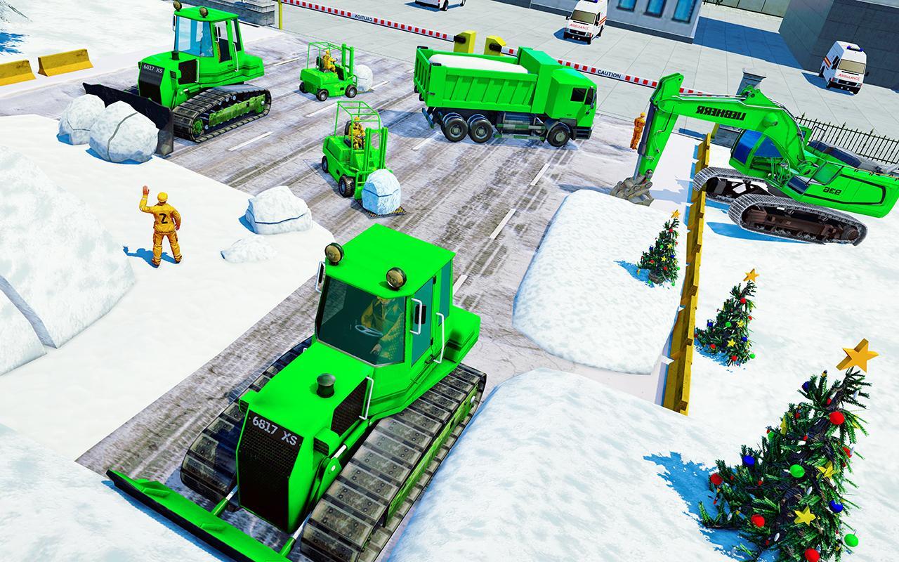 Snow Blower Excavator Simulator