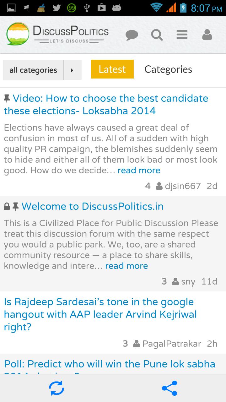 Discuss Politics (India)