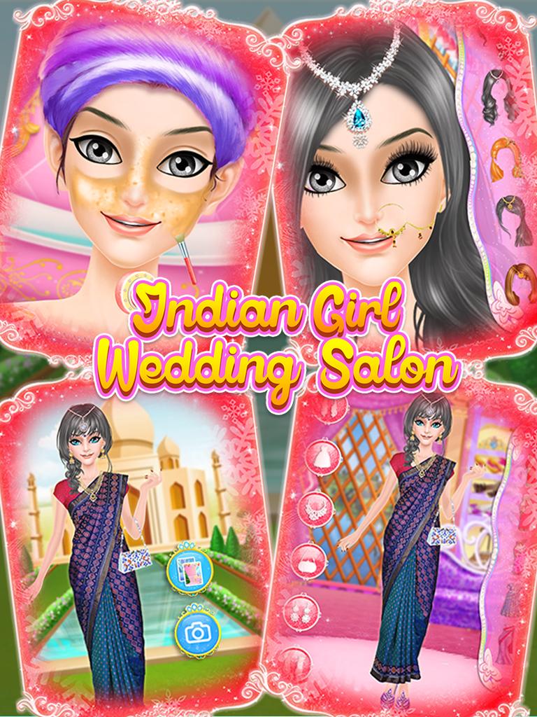 Indian Girl Wedding Salon- Indian Bride