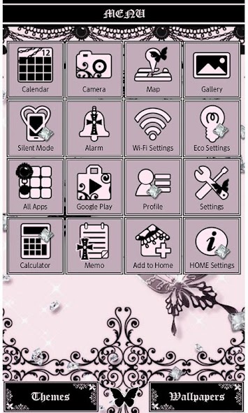 Gothic & Girly Wallpaper Theme