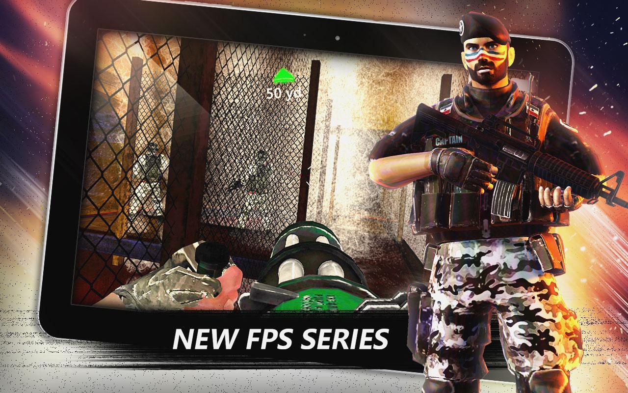 Gun Strike : Free 3D Army FPS Shooting Game 2019