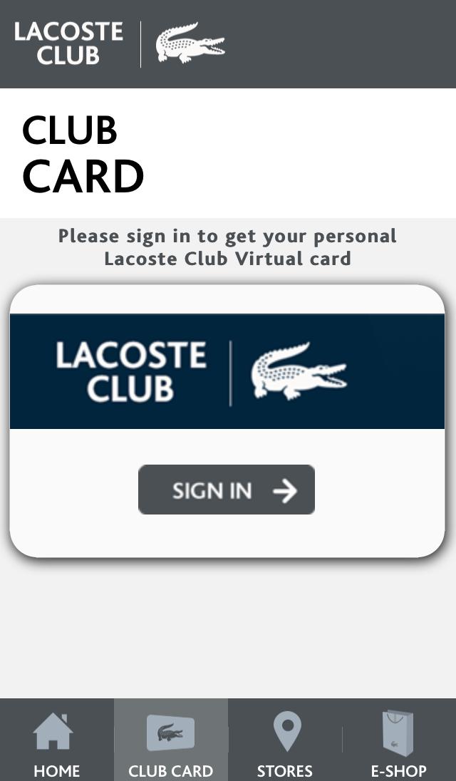 Lacoste Club