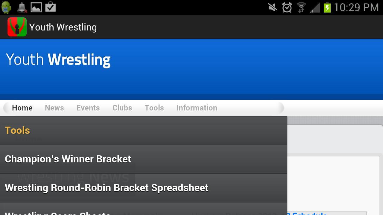 Youth Wrestling at usyw.org