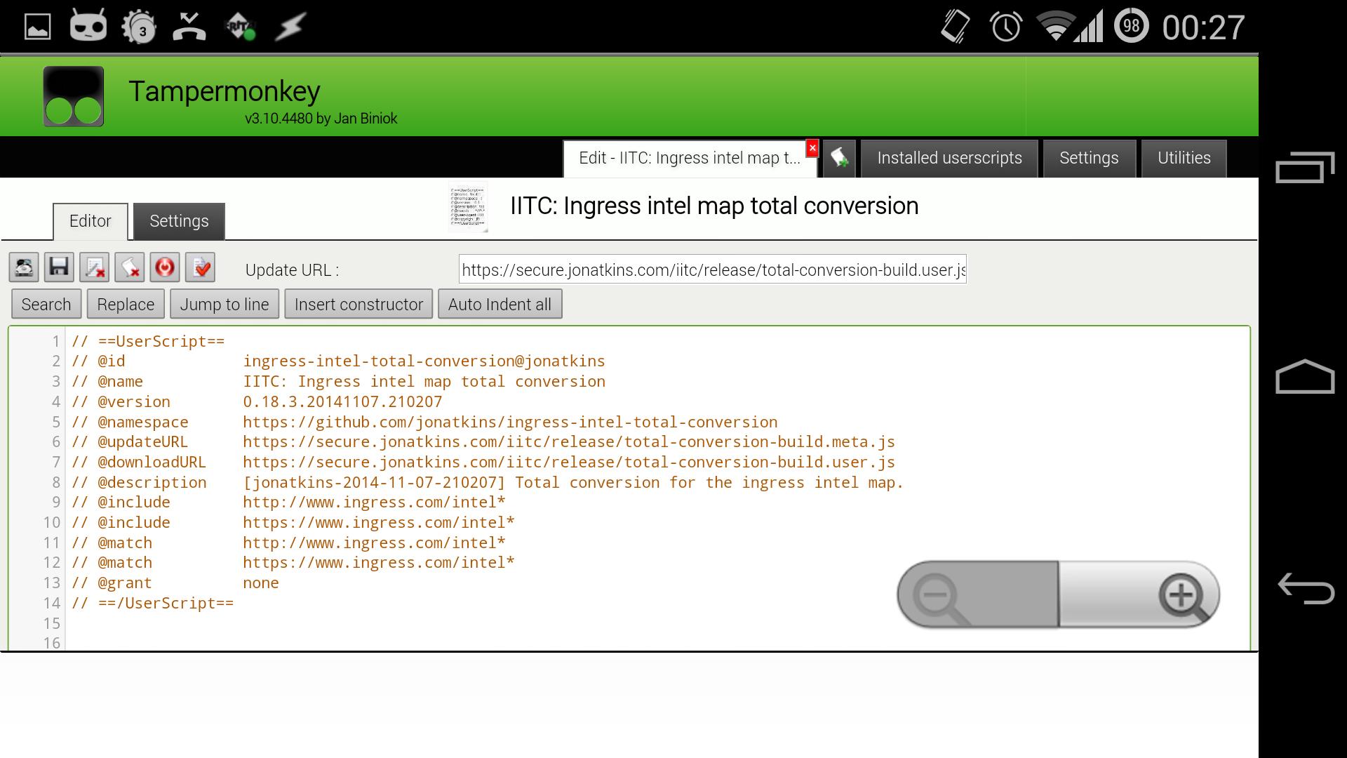 Tampermonkey Dolphin