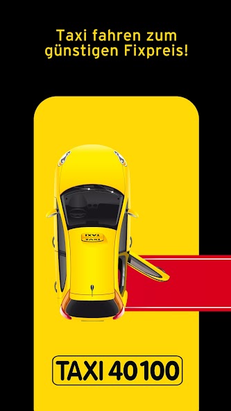 Taxi 40100 zum Fixpreis fahren