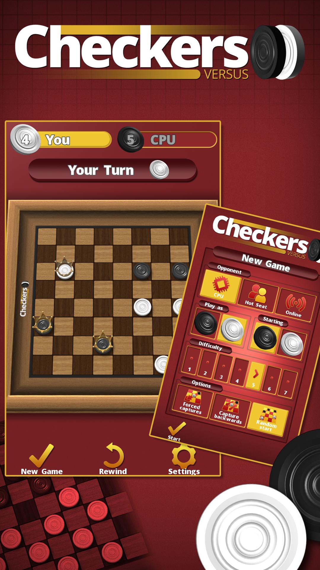 Checkers Versus