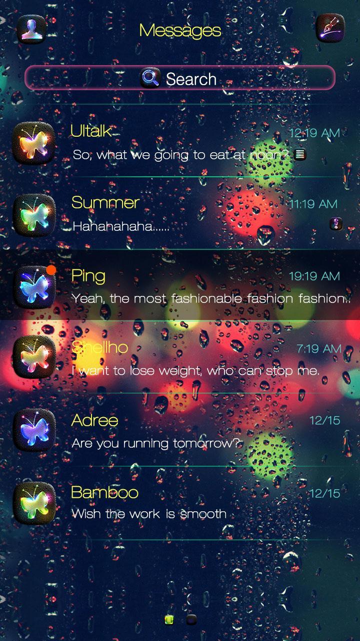 (FREE) GO SMS LUMINOUS THEME
