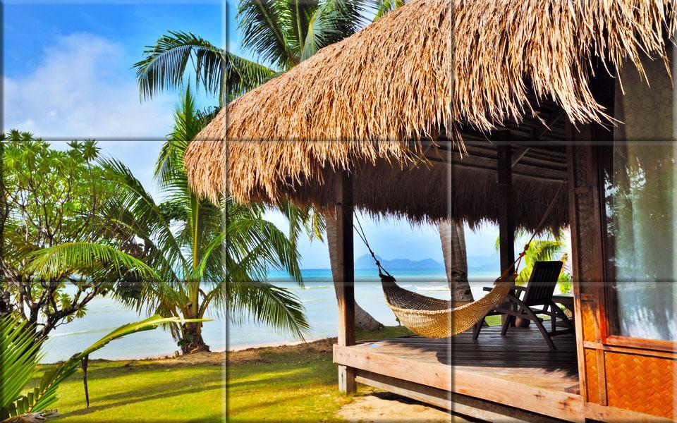 Tile puzzle - Beach Villa