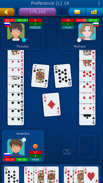 Preference LiveGames online