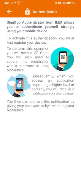 Sign&go Authenticator