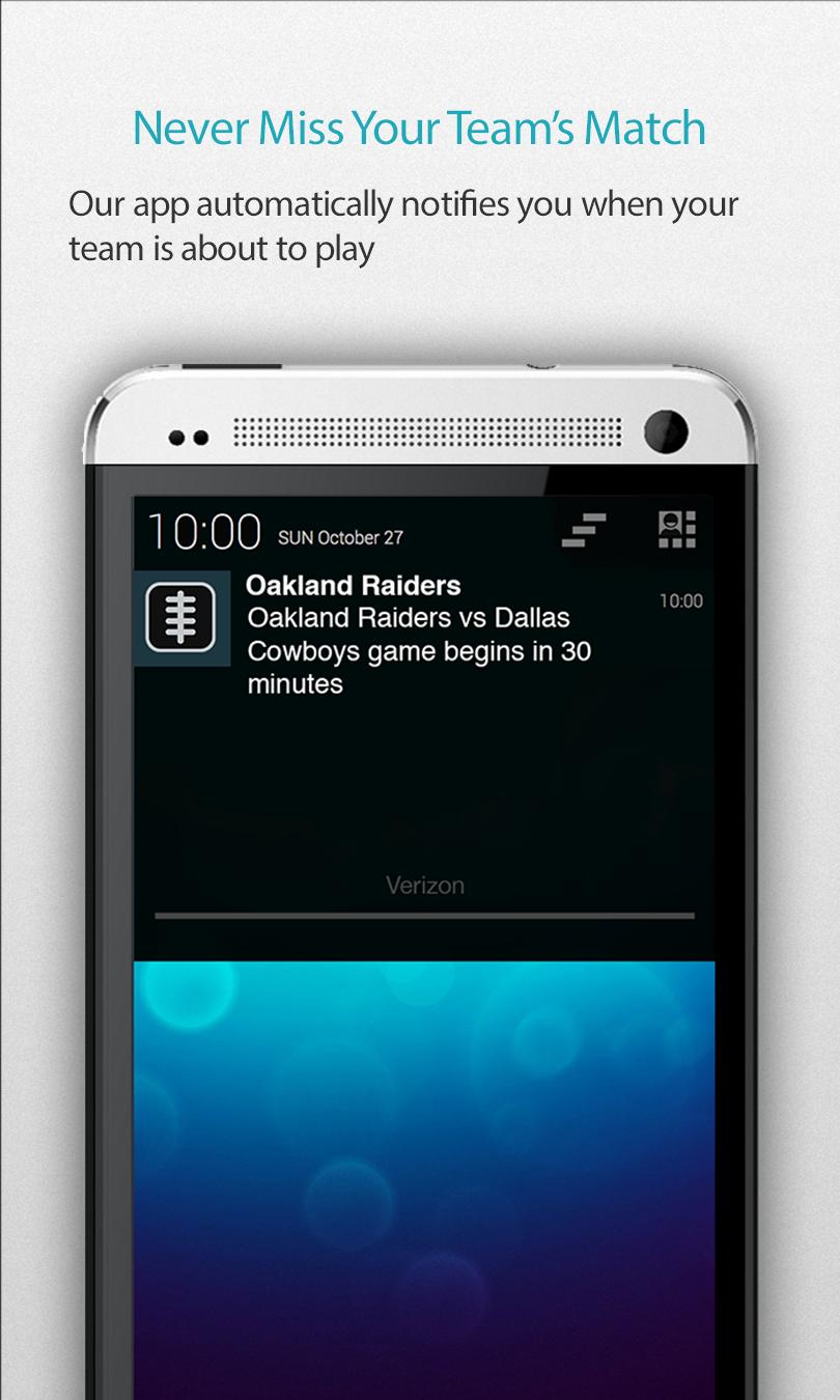 Oakland Football Alarm