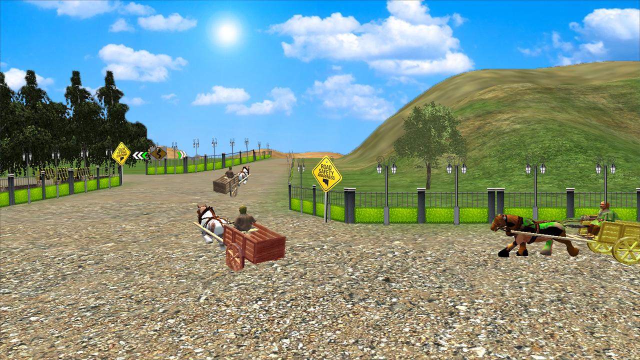 Horse Cart Racing Simulator 3D