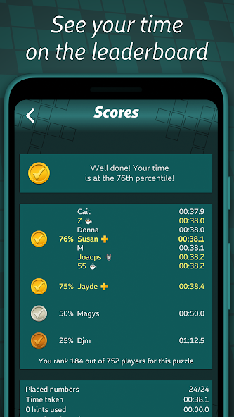 Astraware Number Cross