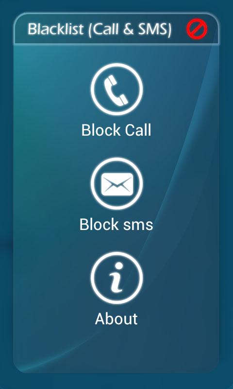 Stop Calls and SMS (blacklist)