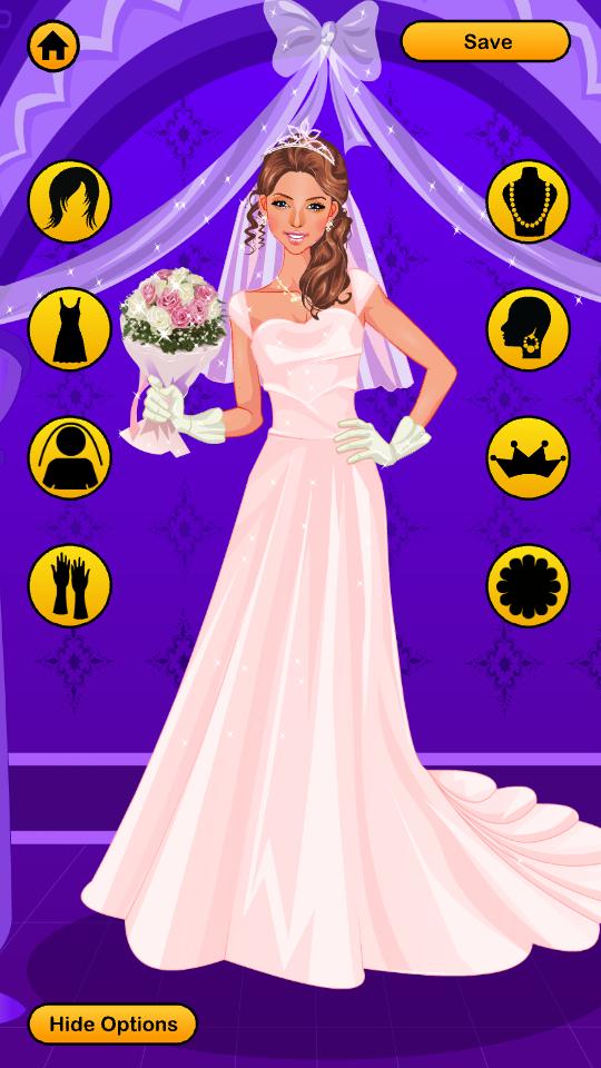 Wedding Dress Up Games - Free Bridal Look Makeover