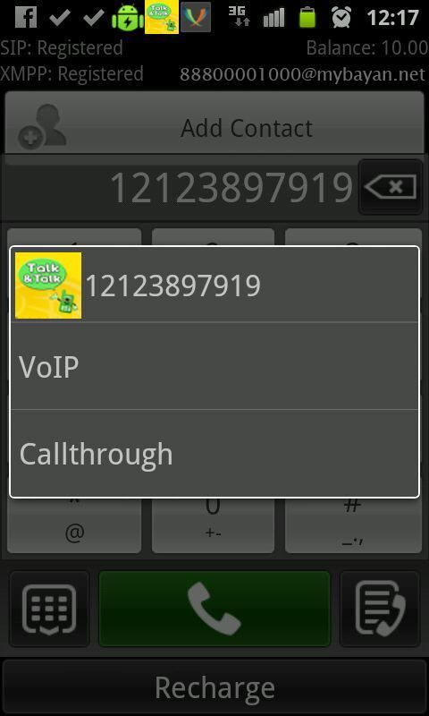 Talk n Talk VoIP Tunnel