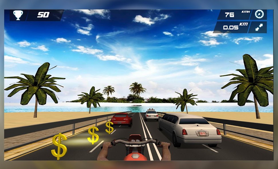 Moto Rider Traffic Challenge