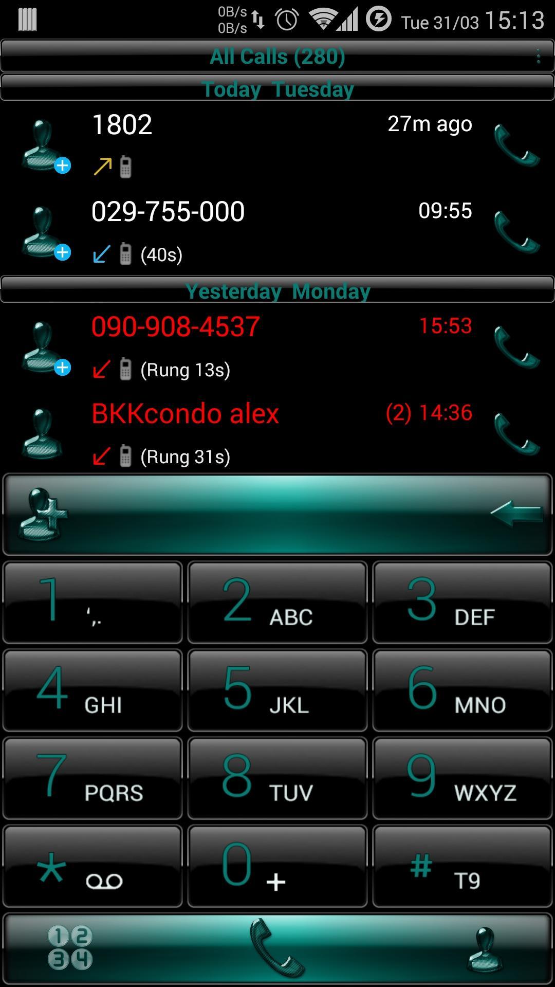Theme x RocketDial Dusk BGreen
