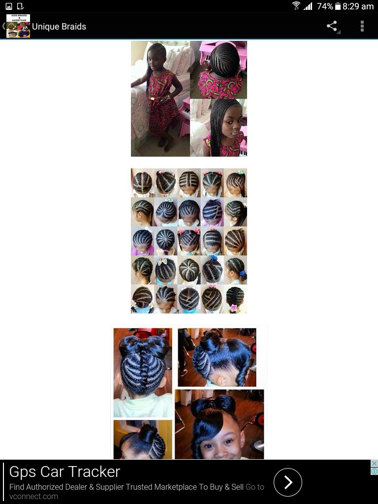 KIDS BRAIDS & HAIRSTYLES 2020