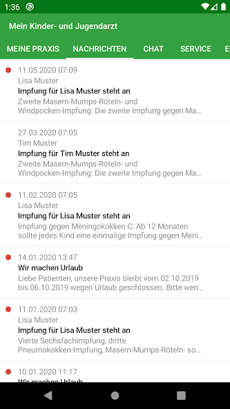 Meine pädiatrische Praxis