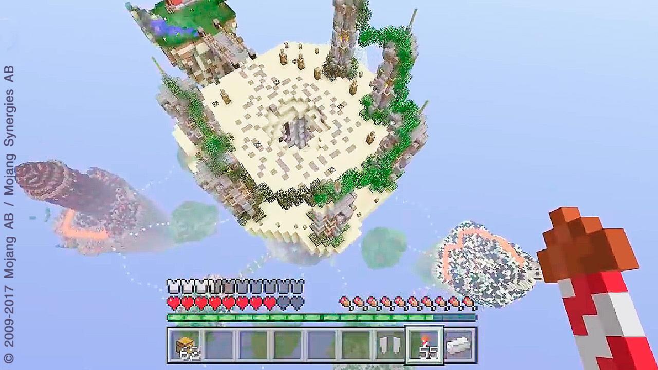 Glide Sky Islands PvP Minecraft Map