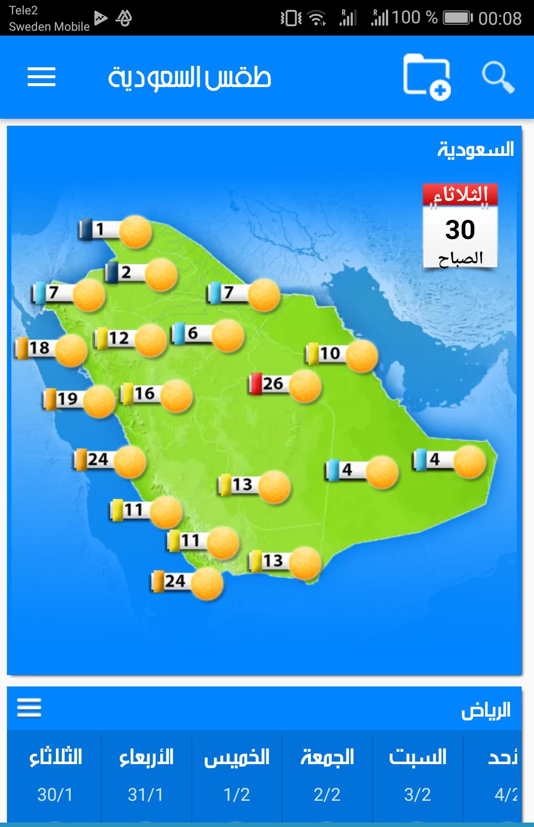 Saudi Arabia Weather