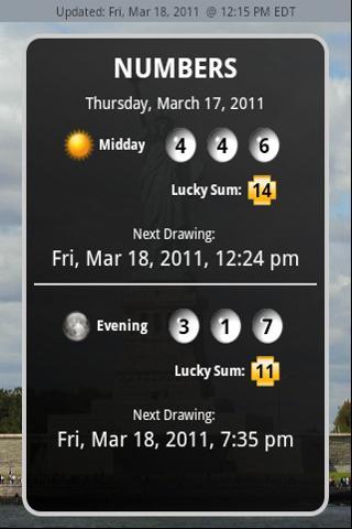 New York Lottery Results