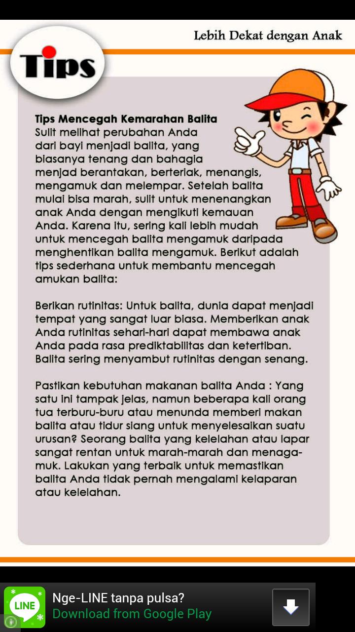 Psikologi Anak : Sebuah Tips