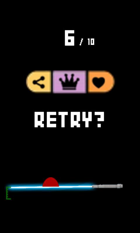 Jump over Lightsaber