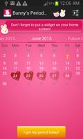 Bunnys Period Calendar/Tracker