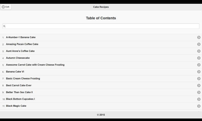 CookBook: Cake Recipes