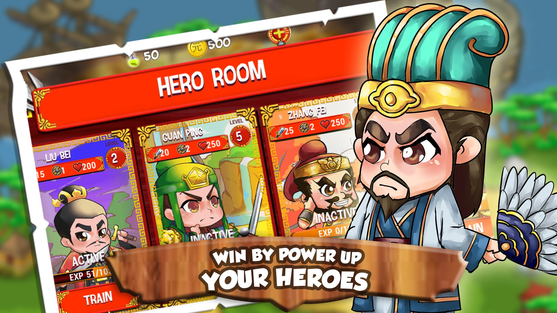 Three Kingdoms Dynasty TD: Battle of Heroes