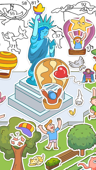 Sticker By Number: Puzzle Game