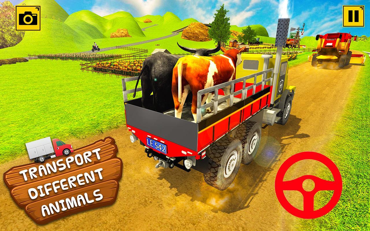 Real Farm Animals Transport Simulator 2019