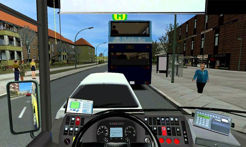 Racing In Bus 3D