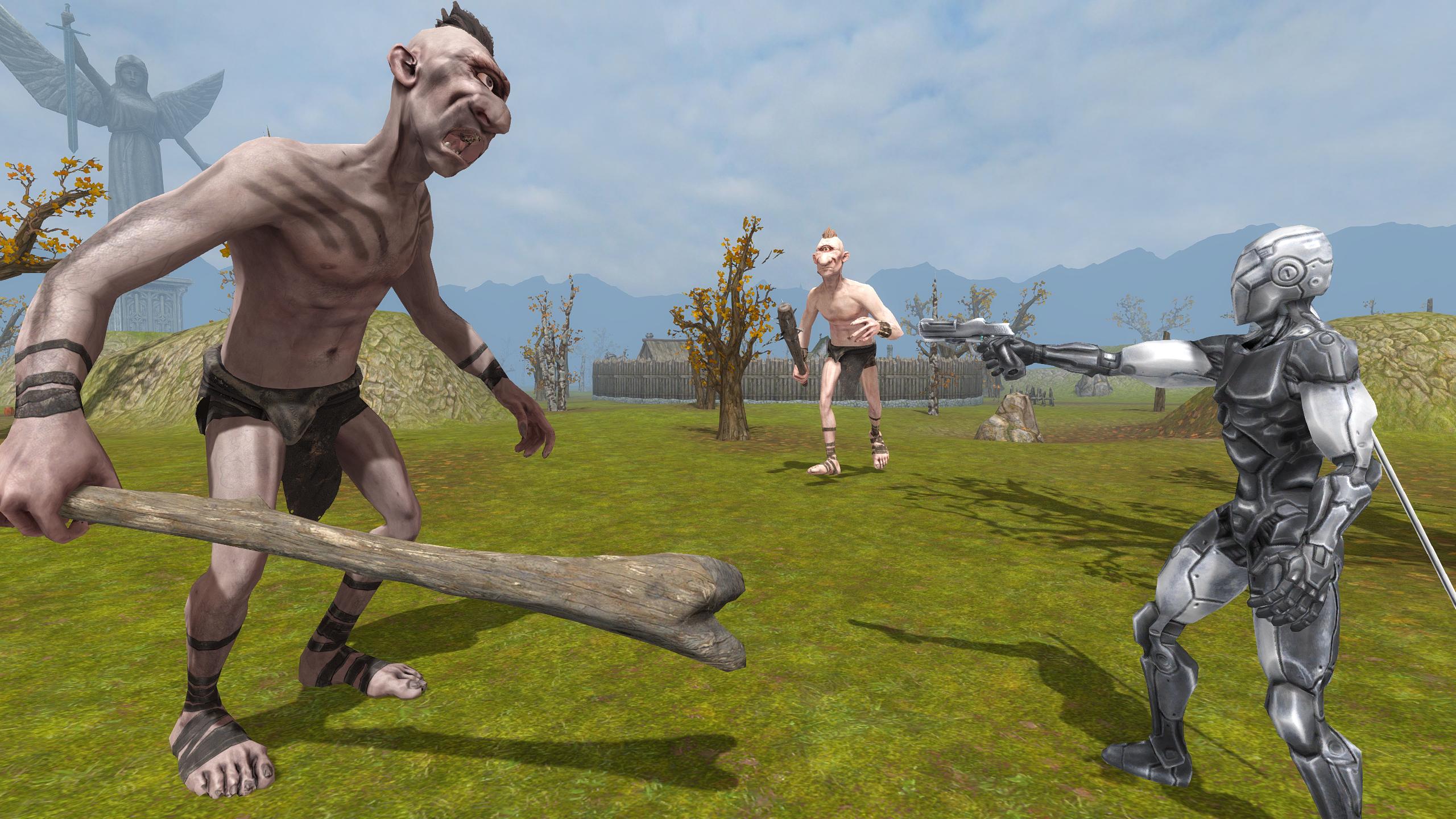 Cyborg Warrior Open World RPG