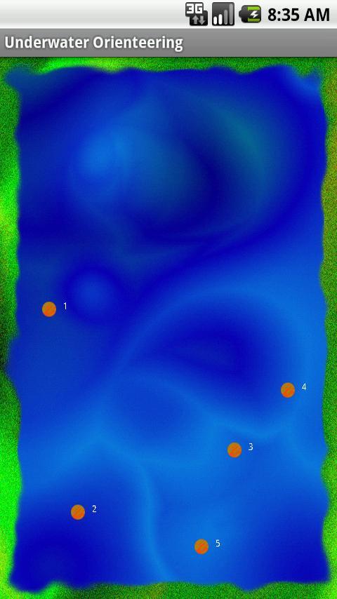 Underwater Orienteering