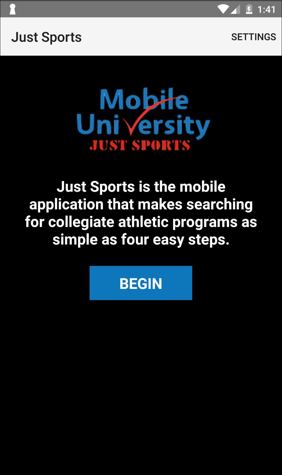 Mobile University Just Sports