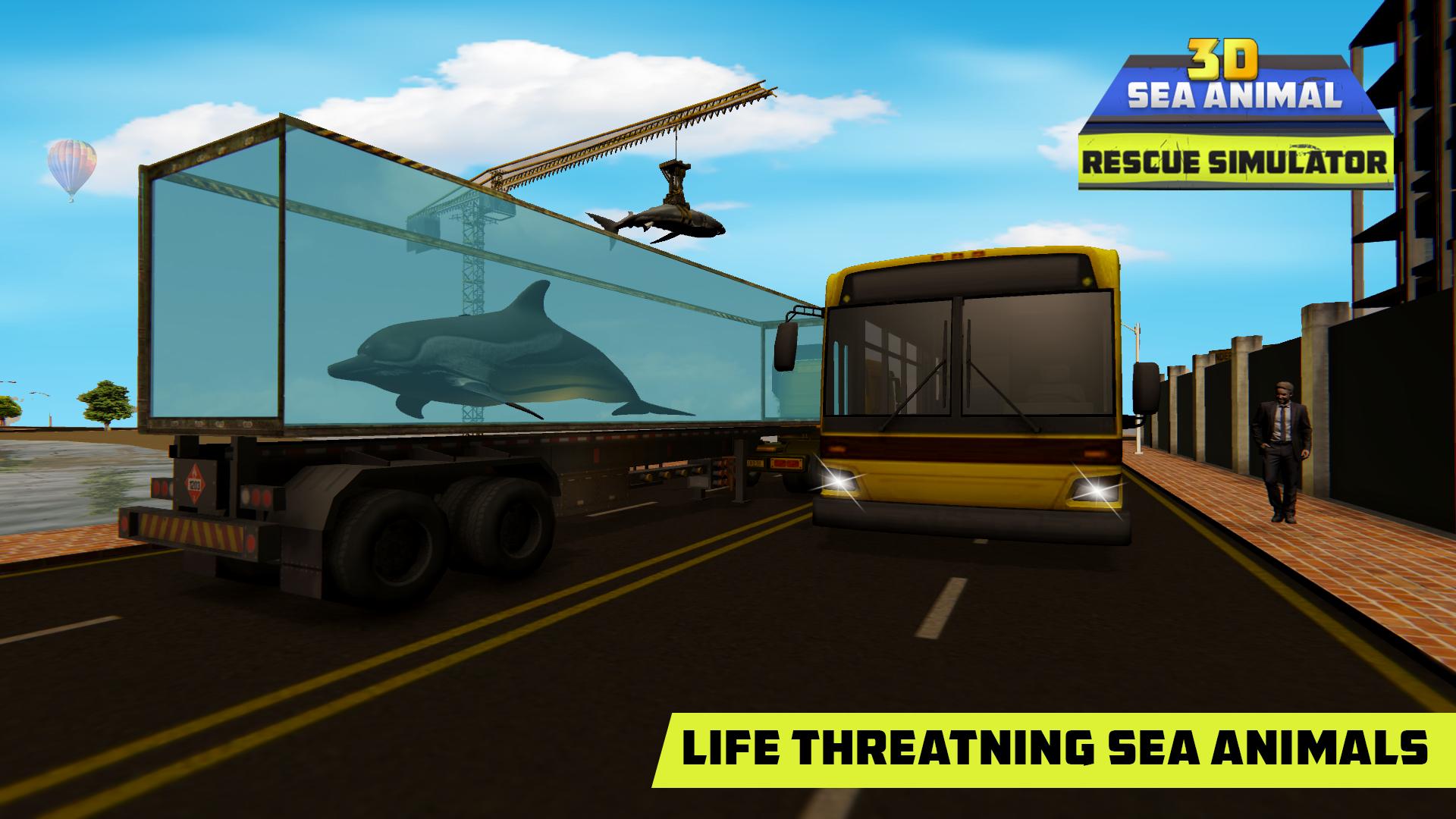 Underwater Sea Animals Transport Truck Simulator