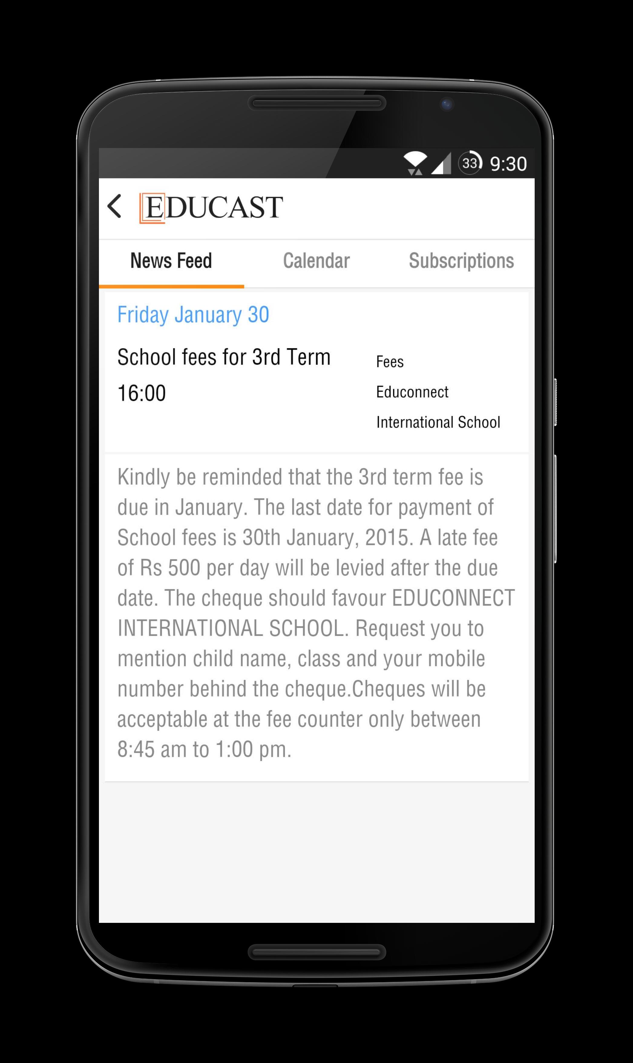 Educast School Communicator