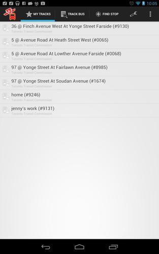 TTC Bus Tracker LITE