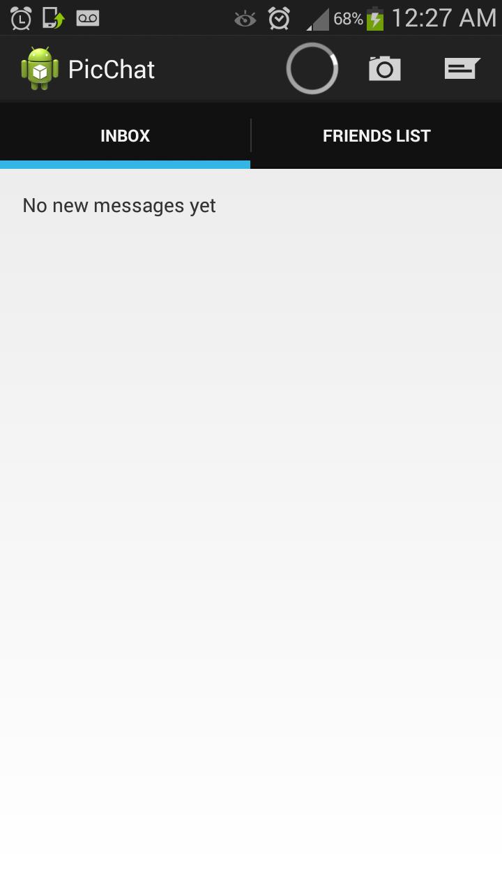 Pic Chat - no friend requests