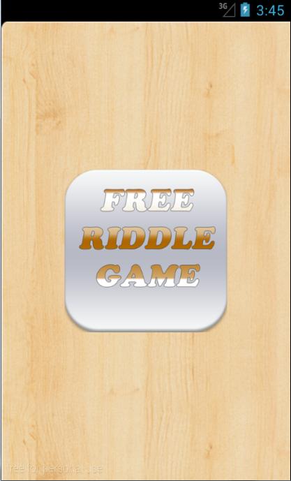 FREE RIDDLE GAME