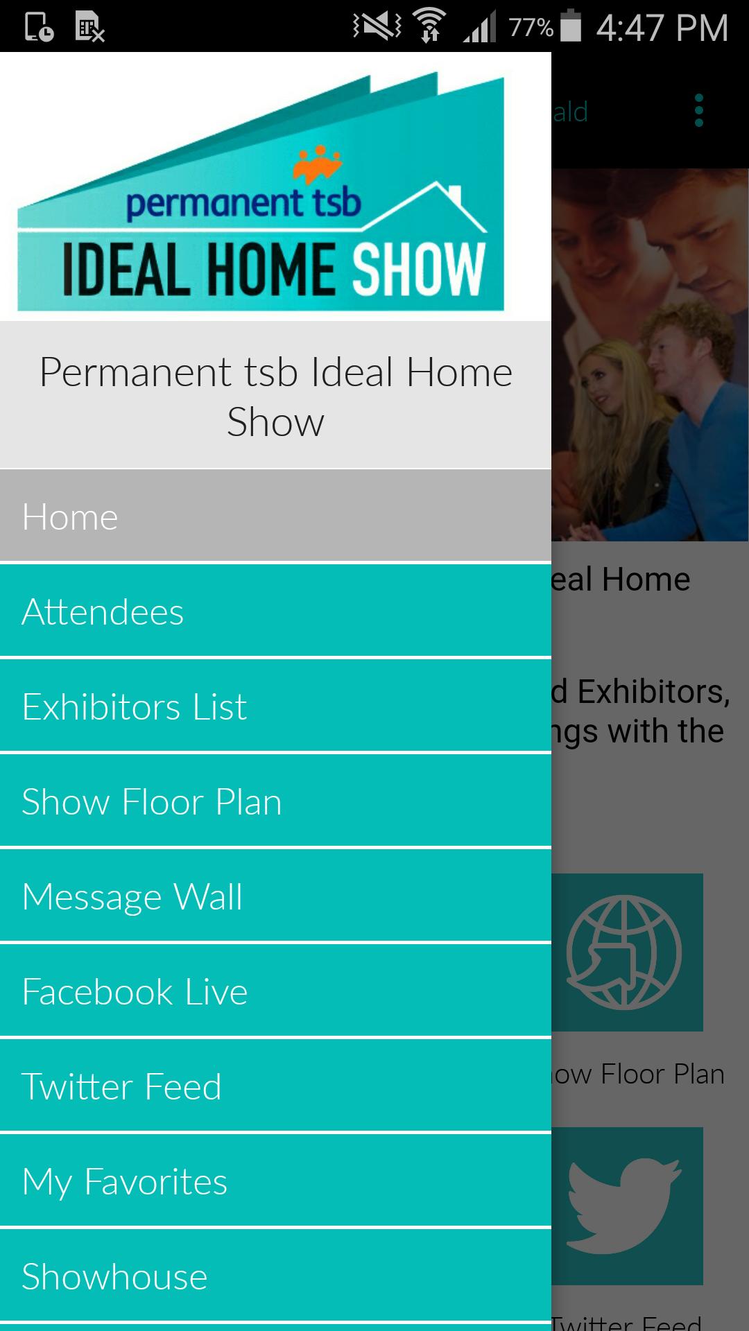permanent tsb Ideal Home Show
