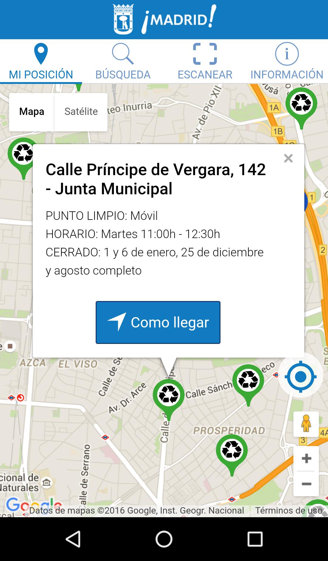 Puntos Limpios Madrid